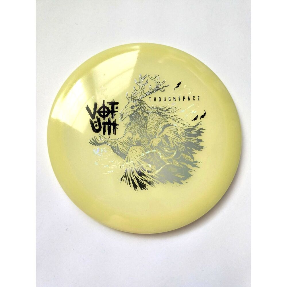 rare Thought Space Glow Votum Silver Black Holo Stamp Disc golf driver 175g NEW